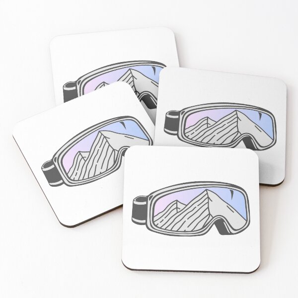 Item preview, Sunset Mountain Ski Goggles designed and sold by KlehmInTime.