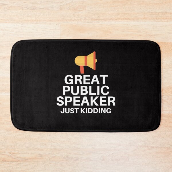 Item preview, Great Public Speaker Joke Cute Funny Gift Sarcastic Happy Fun Gaming Game Computer Internet Online  designed and sold by EpsilonEridani.