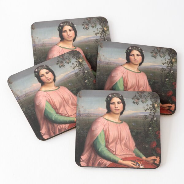 Item preview, Flower of the Fields-Louis Janmot designed and sold by LexBauer.