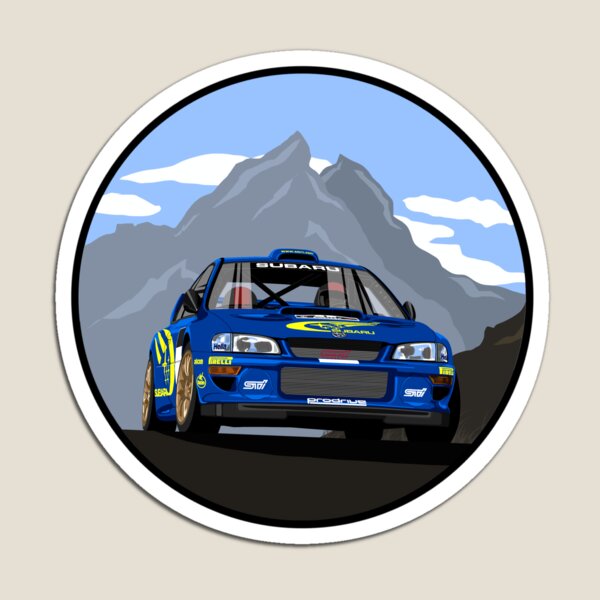Subaru 22B S5 WRC Imán