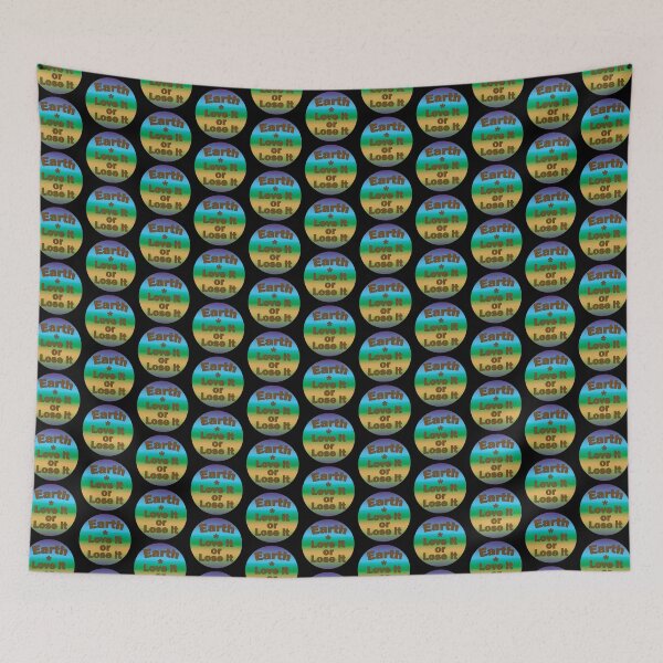 Item preview, Earth, Love it or Lose it designed and sold by HazyAppleArt.