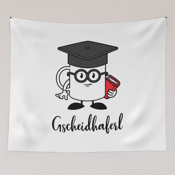 Item preview, Gscheidhaferl for smartass and know-it-all designed and sold by teweshirt.