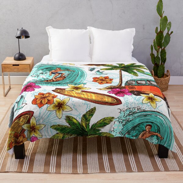 Item preview, Hawaiian Islands Retro Vintage Pattern designed and sold by themobybrand.