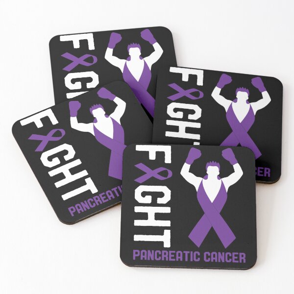 Item preview, Fight Pancreatic Cancer Awareness Ribbon Month Day Survivor designed and sold by mrsmitful.