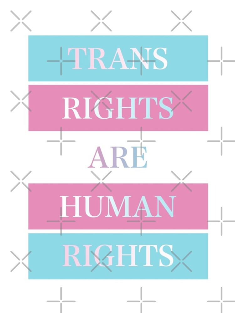 Thumbnail 4 of 4, iPhone Case, Trans Rights are Human Rights designed and sold by Aiscut.