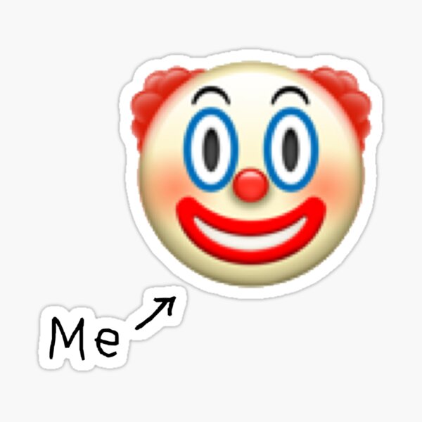 Clown Face Emoji Gifts Merchandise Redbubble