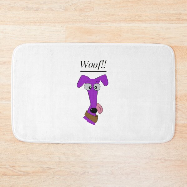 Artikelvorschau, Purple Lurcher "Woof !!" entworfen und verkauft von Mat Dixon.