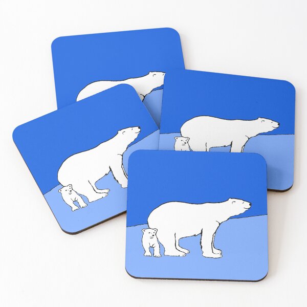 Item preview, Polar Bear Mom and Cub designed and sold by alpendesigns.
