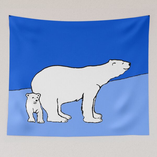Item preview, Polar Bear Mom and Cub designed and sold by alpendesigns.