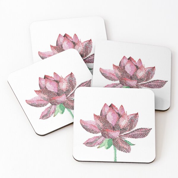 Item preview, crosshatch lotus designed and sold by mostlikelymaria.