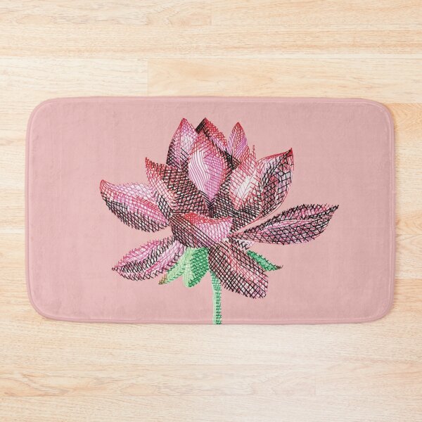 Item preview, crosshatch lotus designed and sold by mostlikelymaria.