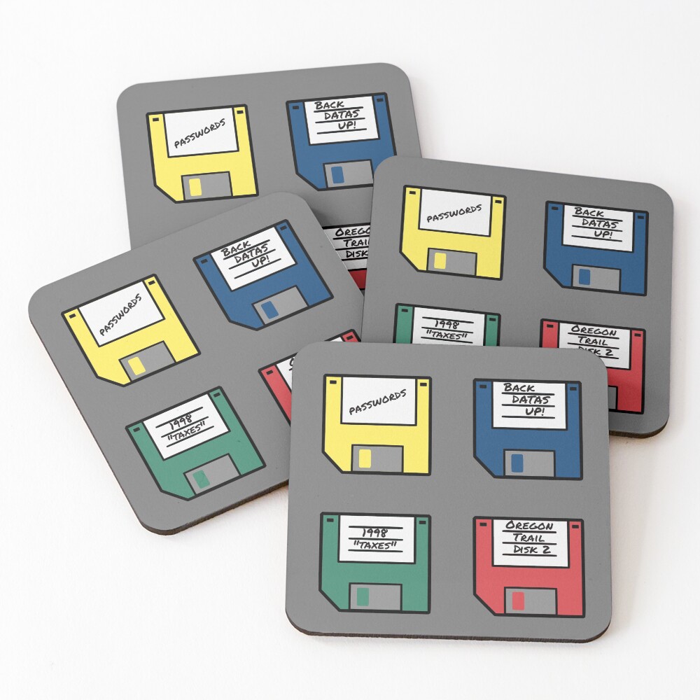 Item preview, Coasters (Set of 4) designed and sold by hackmethod.