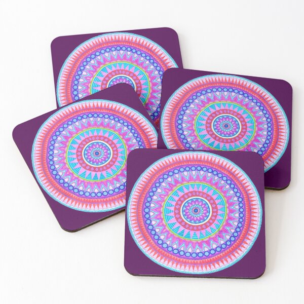 Item preview, colorful mandala designed and sold by mostlikelymaria.