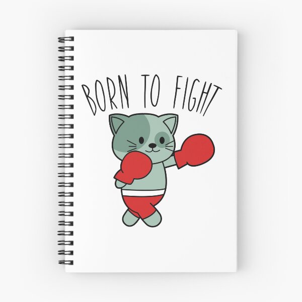 Item preview, Born to fight cat designed and sold by nmdesigns1.