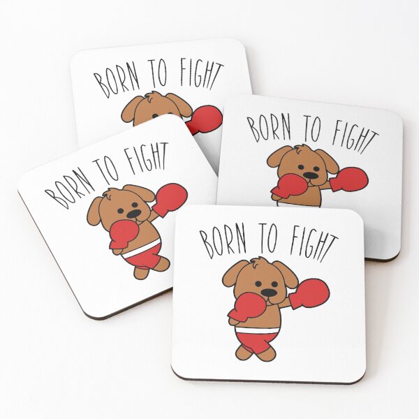 Item preview, Born to fight dog designed and sold by nmdesigns1.