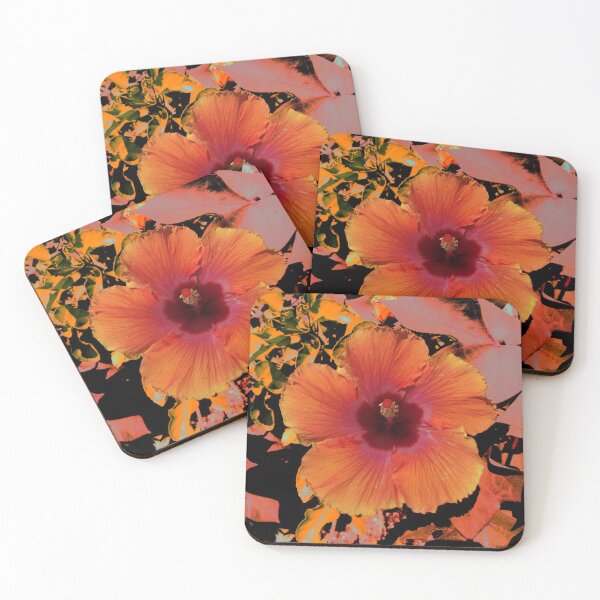 Item preview, camoflage orange flower designed and sold by mostlikelymaria.