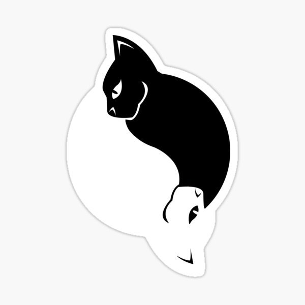 Item preview, Yin Yang Katzen designed and sold by nmdesigns1.