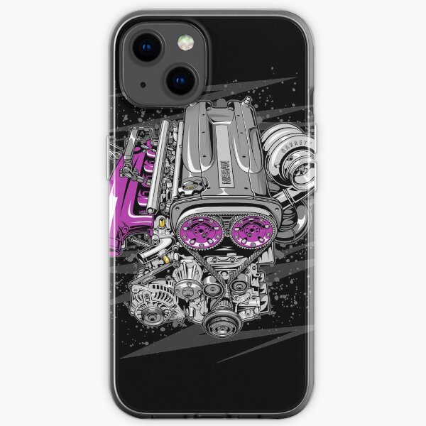 Nissan RB26 engine iPhone Soft Case