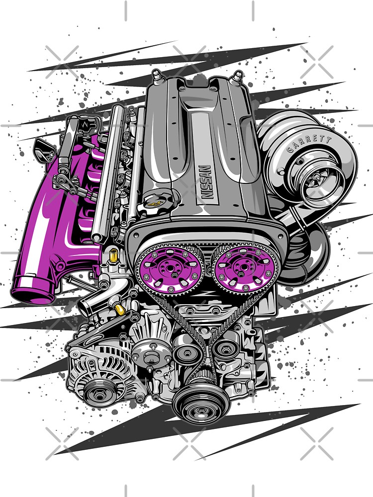 Discover Nissan RB26 engine Onesie