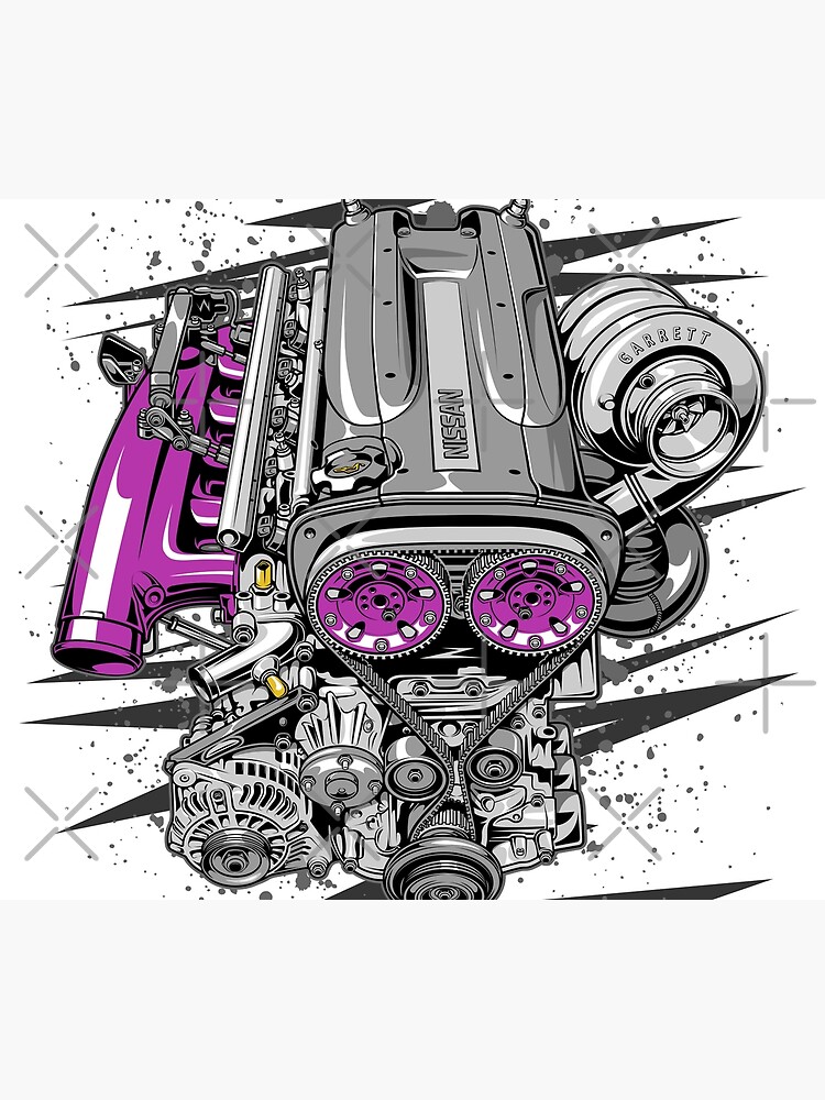 Nissan RB26 engine by w1gger