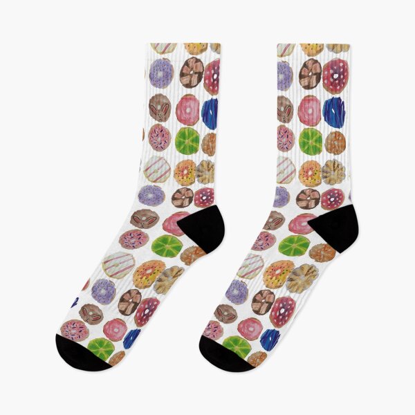 Item preview, Watercolor Dozen Donuts designed and sold by muralsbydiane.