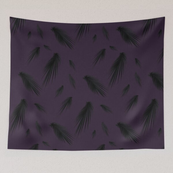 Aperçu de l'œuvre Palm Leaves. (Night-time) créée et vendue par MindTravel.