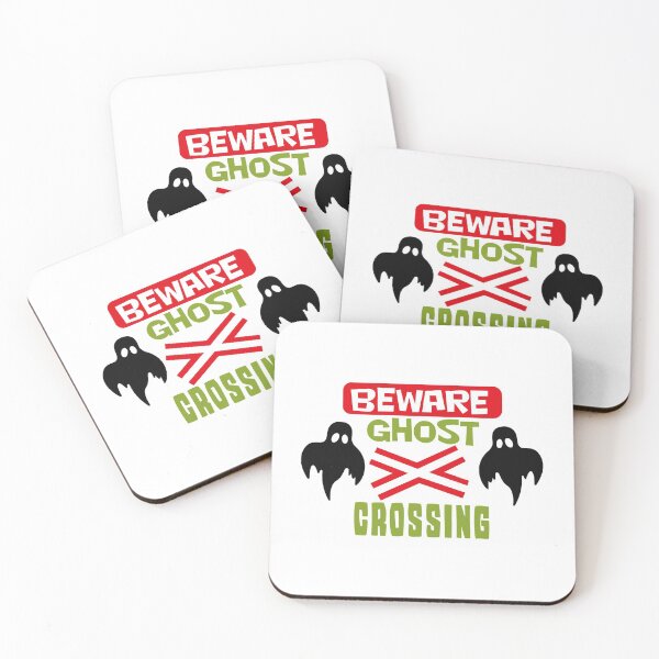 Item preview, Beware Ghost Crossing / Halloween Funny Ideas designed and sold by DreamValleySt.