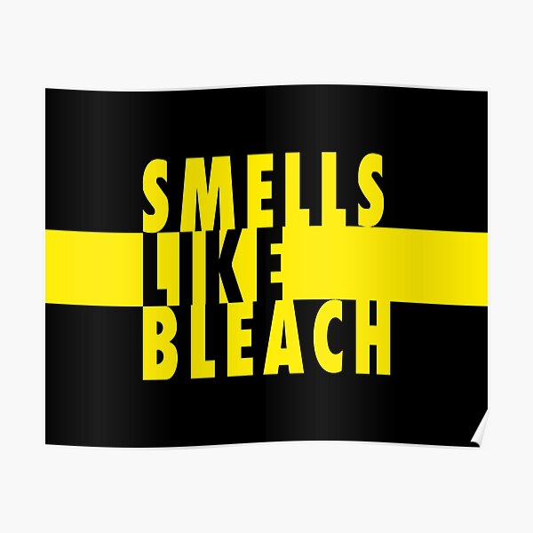 "Smells Like Bleach v2 Watchmen" Poster by CAHabel3 Redbubble