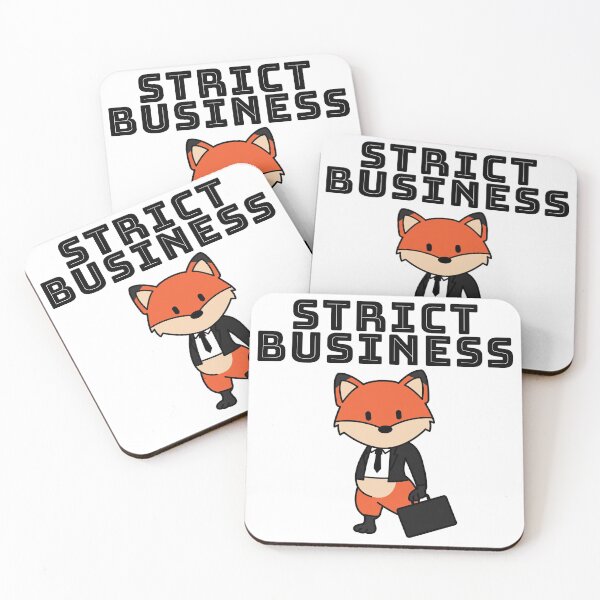Item preview, Strict business fox designed and sold by nmdesigns1.
