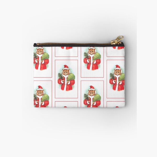 Item preview, Santapaws Santa Cat by Louis Wain designed and sold by karwilberevivalcollection.