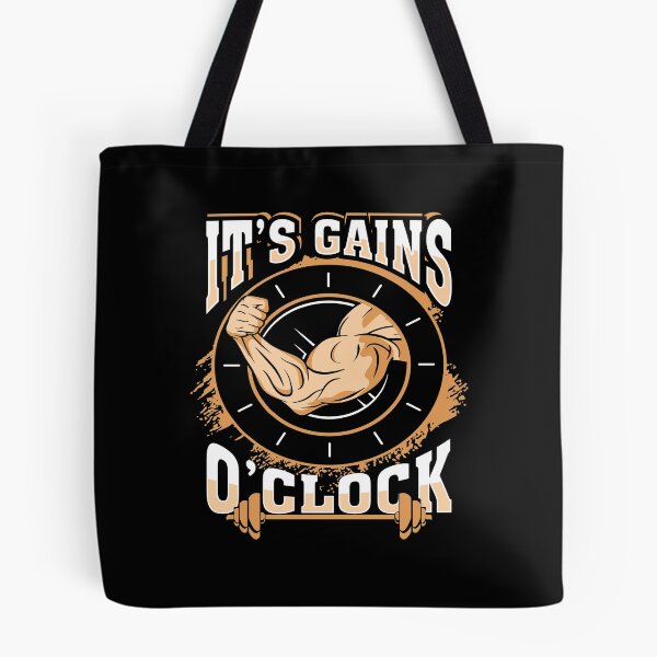 Item preview, It's Gain O'Clock Bodybuilding Gifts Weight Lifting Quote Puns designed and sold by Maljonic.