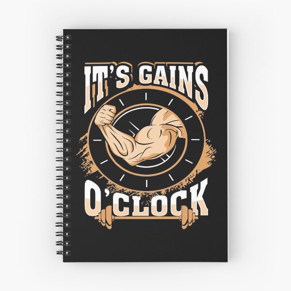 Item preview, It's Gain O'Clock Bodybuilding Gifts Weight Lifting Quote Puns designed and sold by Maljonic.