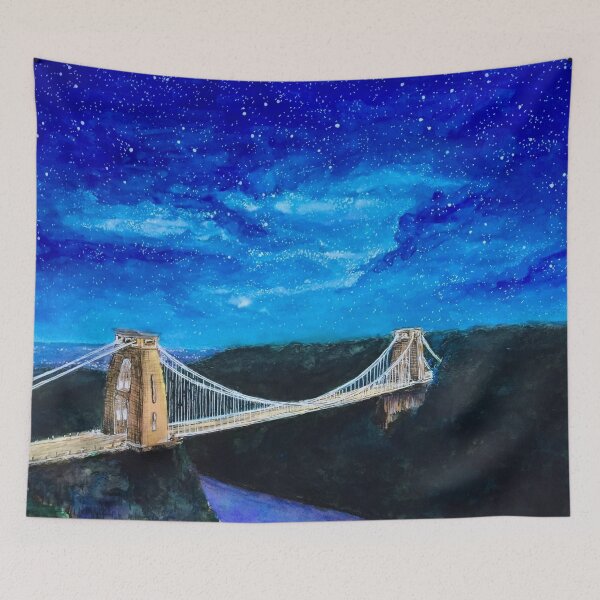 Item preview, Clifton Bridge, Bristol designed and sold by erinyoungart.
