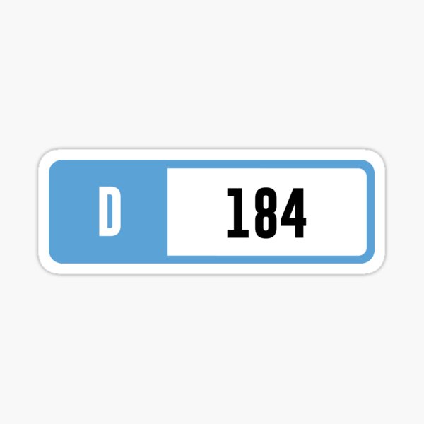 D 184 - Forza Performance Index Sticker