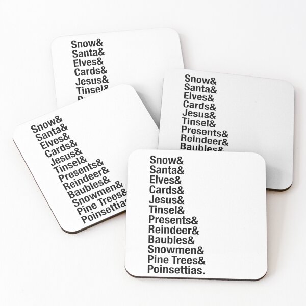 Item preview, Novelty Christmas Stuff, Helvetica List.  designed and sold by azule1.