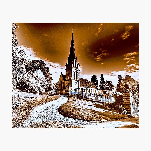 Country Church Photographic Print