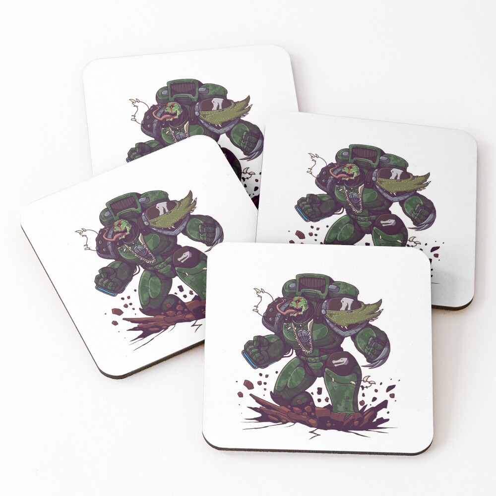 Item preview, Coasters (Set of 4) designed and sold by PODLizardWizard.
