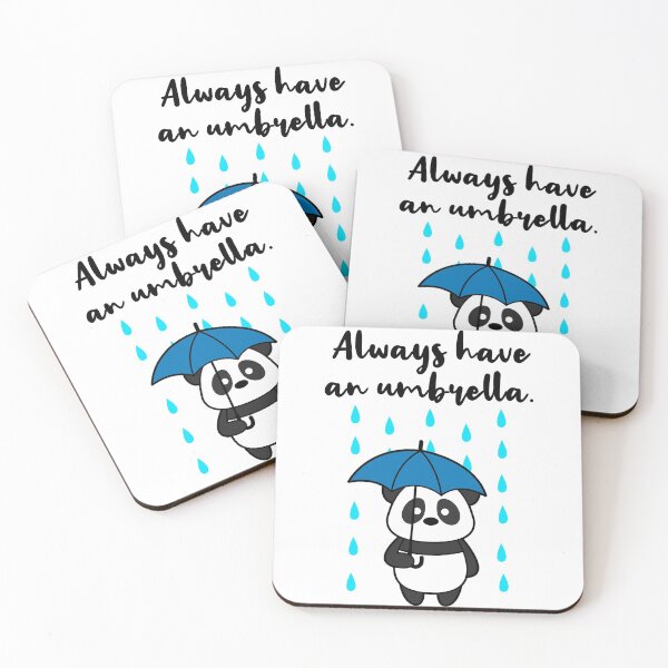 Item preview, Always have an umbrella Panda designed and sold by nmdesigns1.