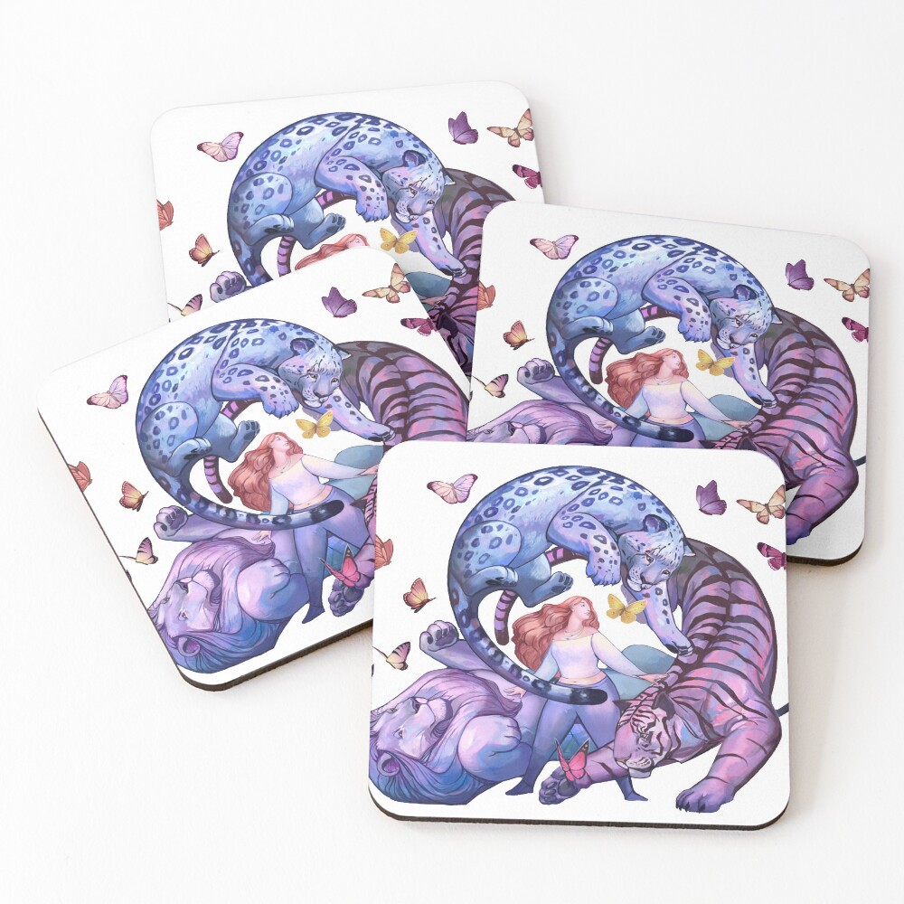 Item preview, Coasters (Set of 4) designed and sold by PODLizardWizard.