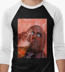 MORPHEUSDRINKINAFORTYINADEATHBASKET Men's Baseball ¾ T-Shirt