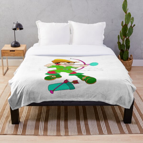 Little Robin Hood Throw Blanket