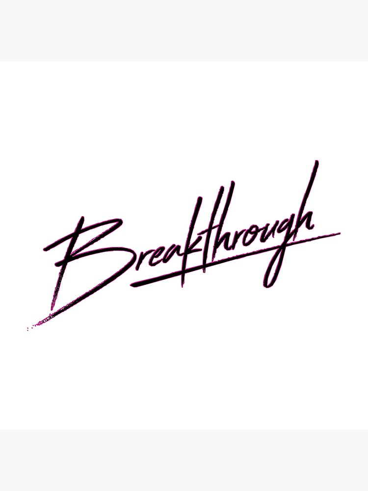 Twice Breakthrough Logo Font Greeting Card By Streamboom Redbubble