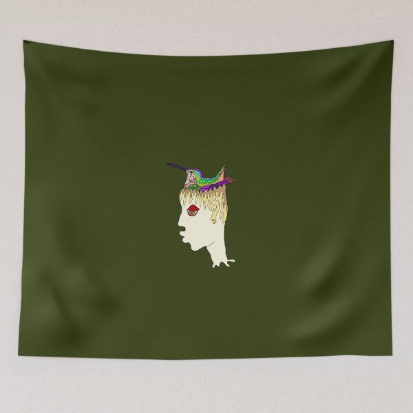 Item preview, Hummingbird subletting on a man's head designed and sold by felixbdoodlin.