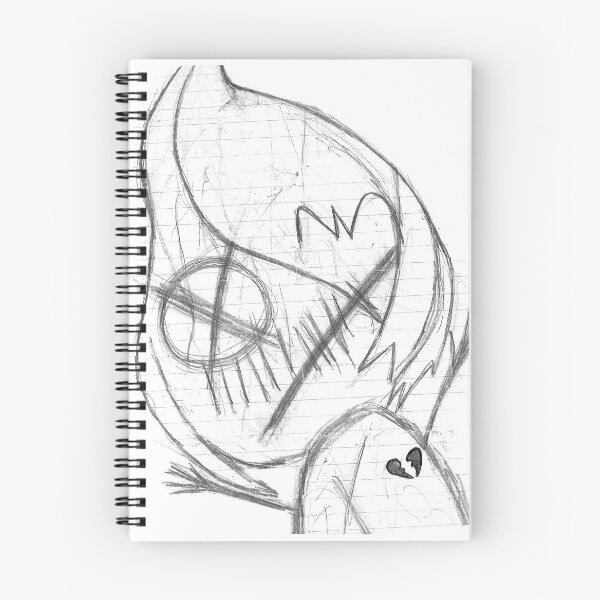 Aperçu de l'œuvre Skellion l'Enfant Emo créée et vendue par Bri Lynh.