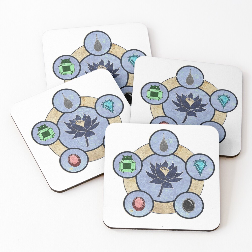 Item preview, Coasters (Set of 4) designed and sold by PODLizardWizard.