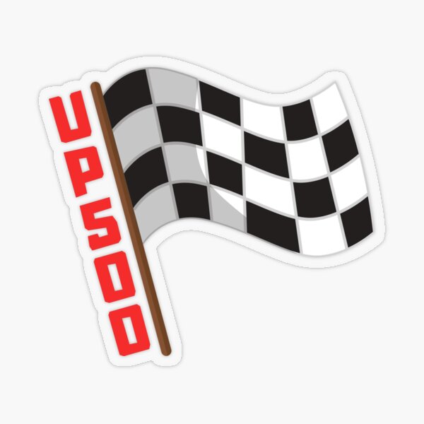 UP 500 Transparent Sticker