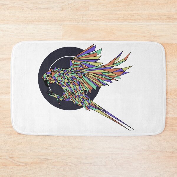 Item preview, Cubist parrot designed and sold by RossMakesArt.