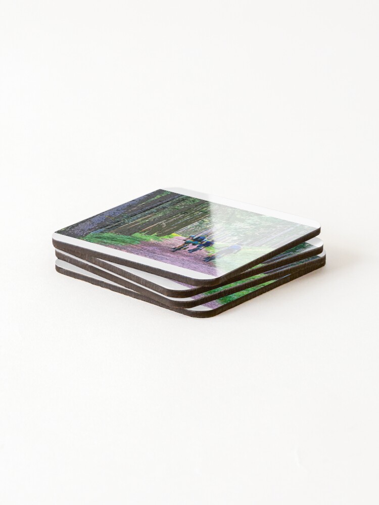 Thumbnail 4 of 5, Coasters (Set of 4), Copy designed and sold by PODLizardWizard.