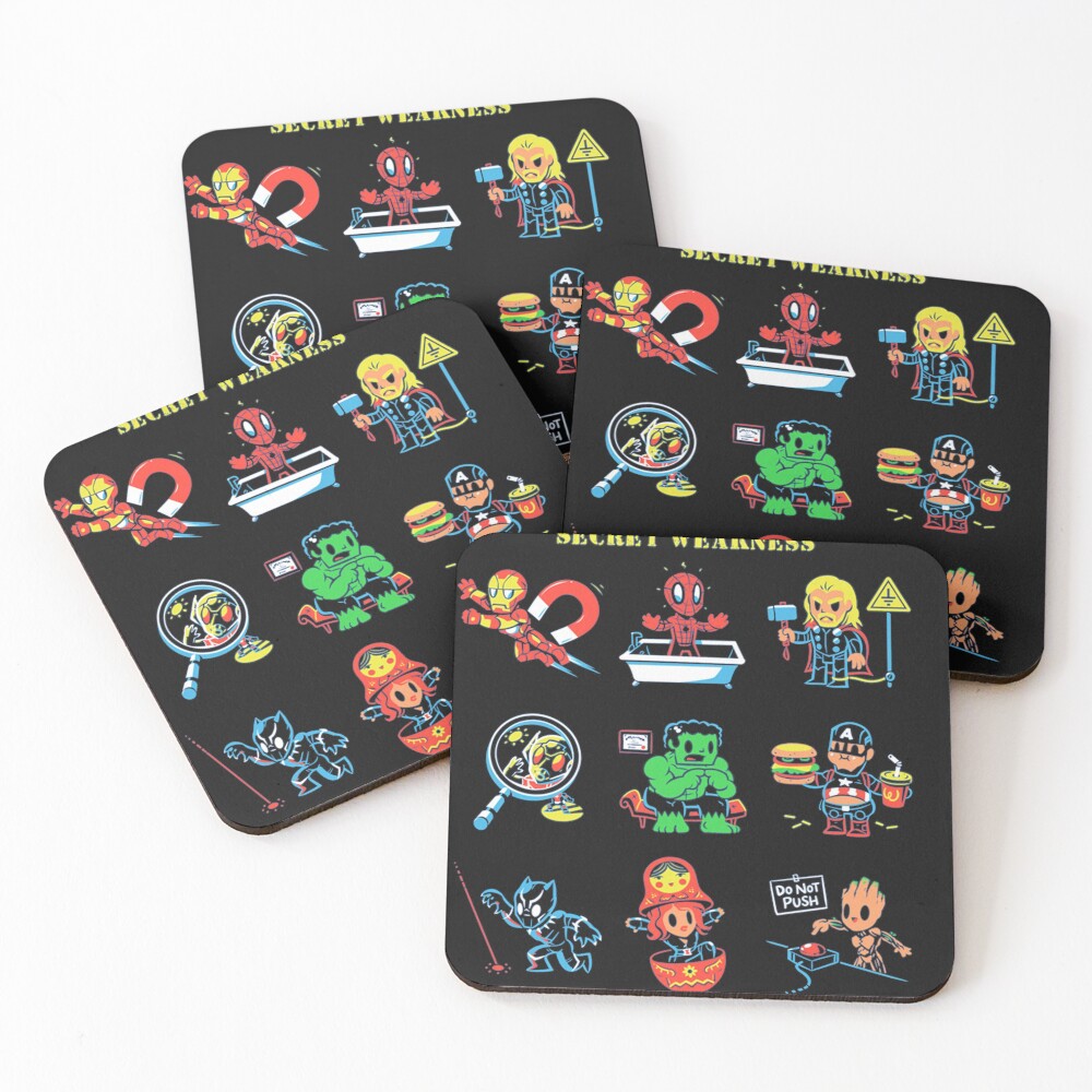 Item preview, Coasters (Set of 4) designed and sold by PODLizardWizard.