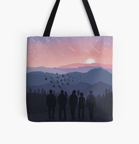 TRC Sunset Landscape All Over Print Tote Bag
